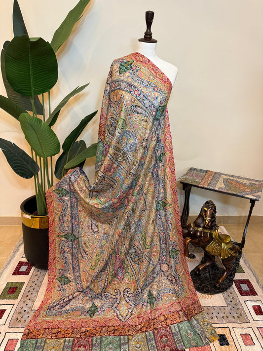 Kalamkari Pashmina Shawl