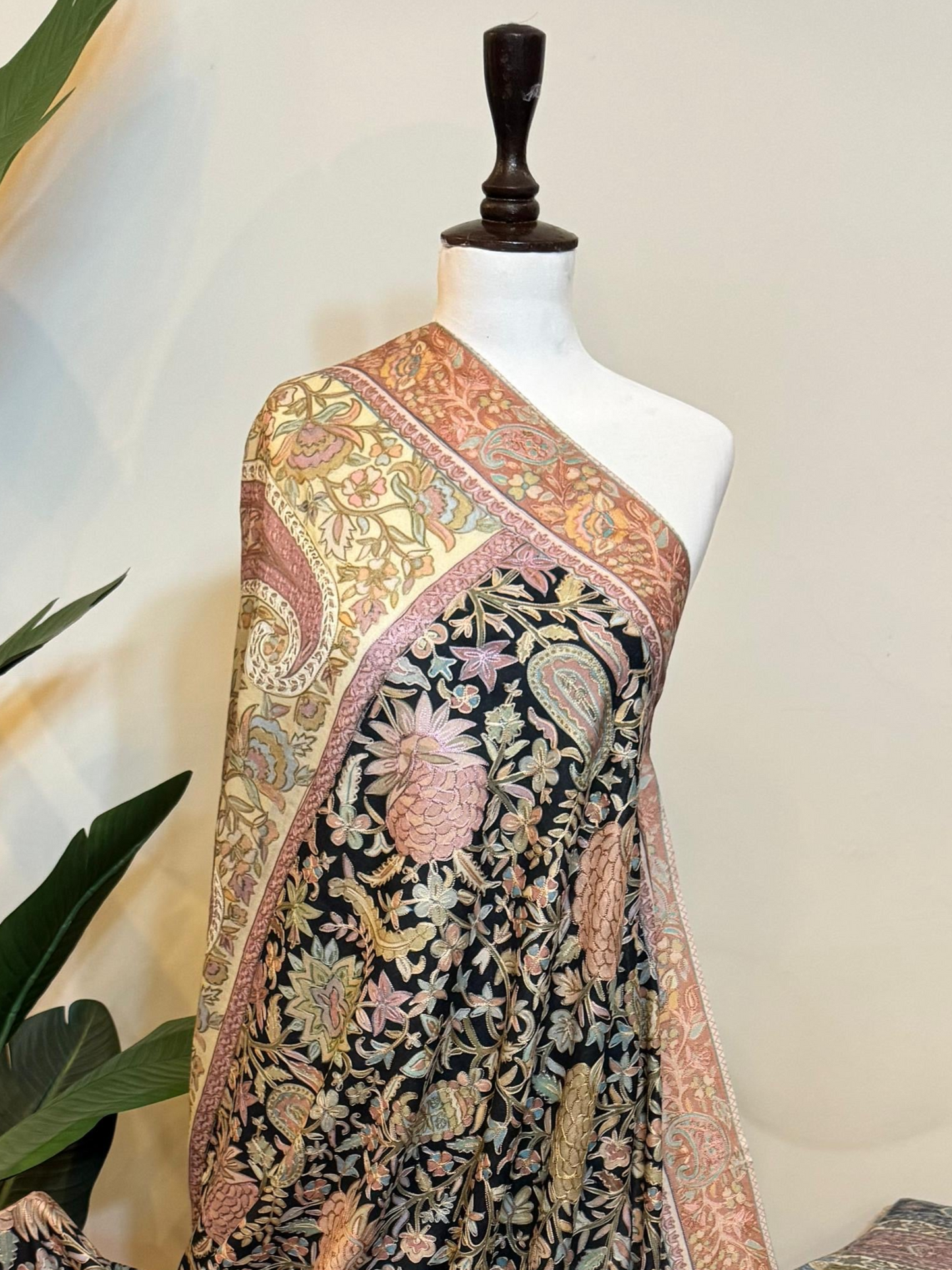 Kalamkari Pashmina Shawl