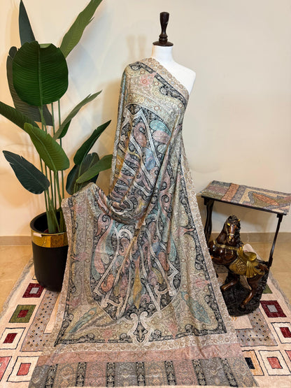 Kalamkari Pashmina Shawl