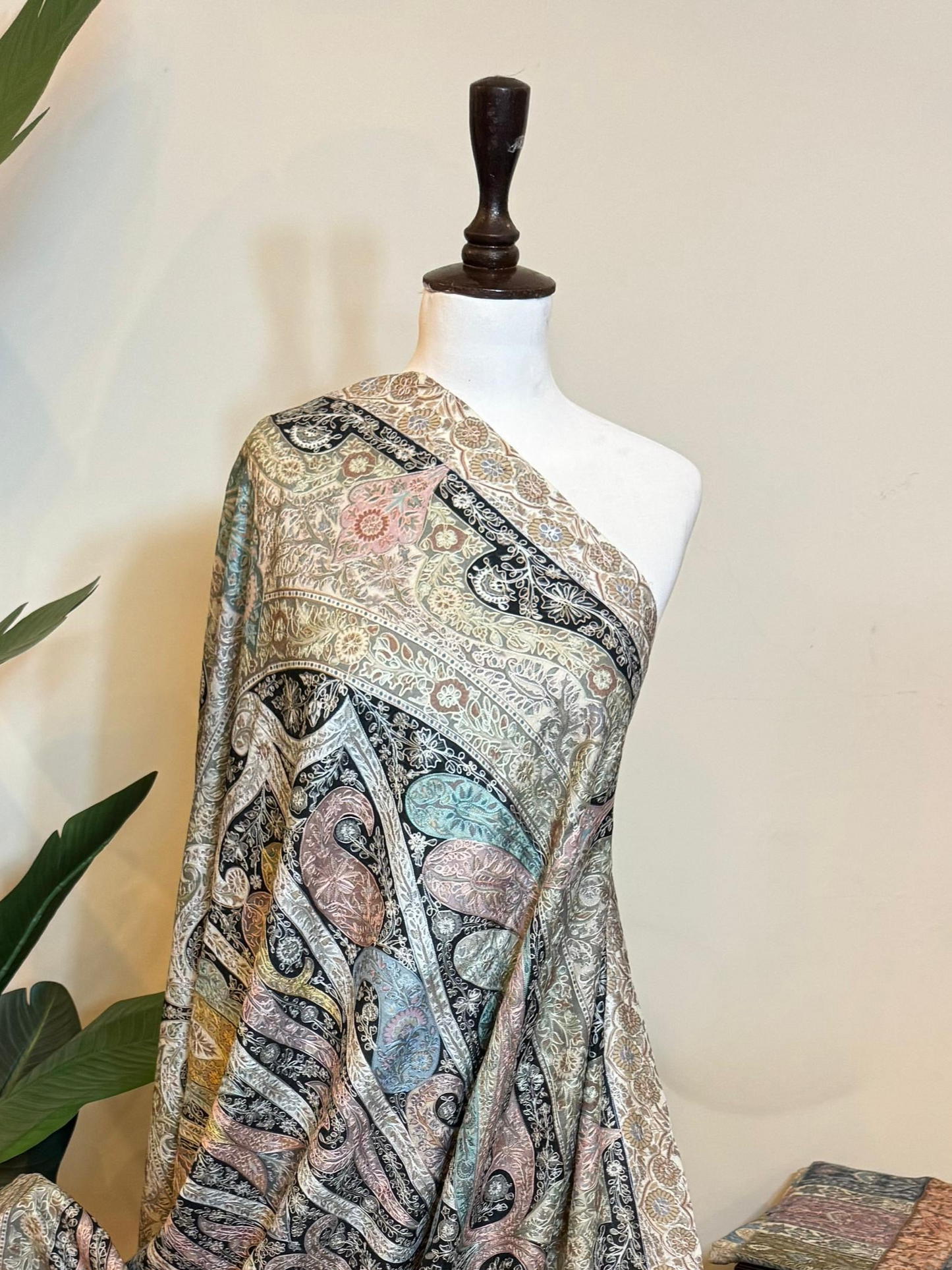 Kalamkari Pashmina Shawl